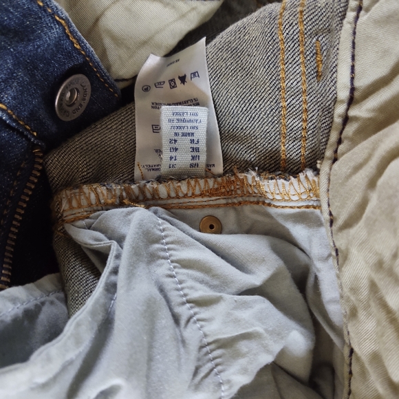 Lands End Canvas low rise boot cut jeans size women's 31, new without tags - Picture 3 of 5